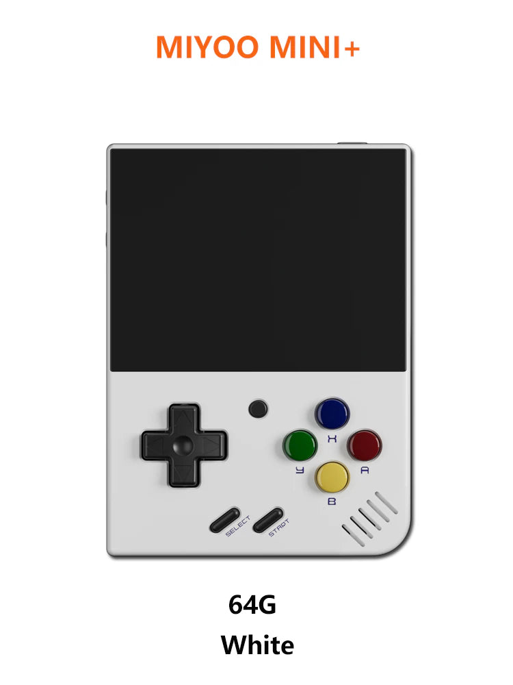 Myuu Mini MIYOO Mini Plus Portable Retro Handheld Game Console 3.5-inch IPS HD S ...